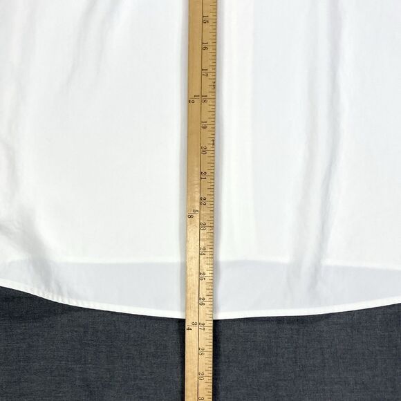 Everlane Top Womens 12 White High-Neck Summer Minimalist Comfortable Chic Tank - Picture 13 of 15